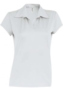 Polo Manches courtes femme blanc